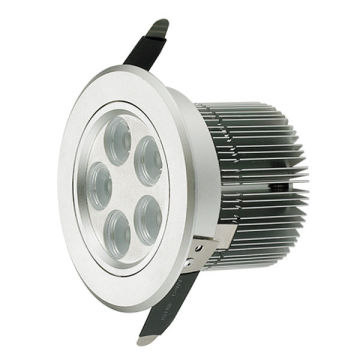 Adjustable Angle Silver 15w Led Downlight With 2800 To 3200k Used For Project Lighting