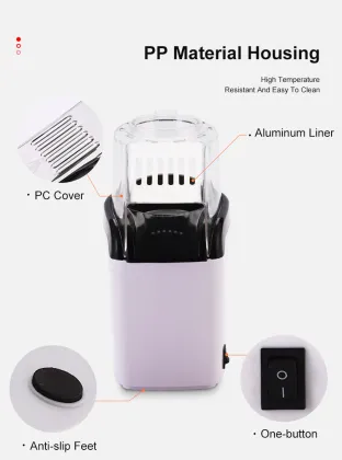 242061 Mini Chinese Electric Popcorn Maker: 1200 Watts