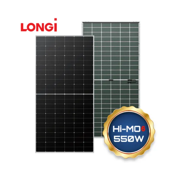 Tier 1 Longi Hi-mo 6 Solar Panels - 550W to 580W Double-Glass Half-Cell Mono PV Modules