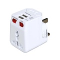 Adaptador de corriente de viaje universal de 2 USB