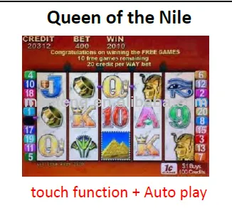 Aristocrat Queen of the Nile Gambling Game Board/slot game board/Casino Game PCB