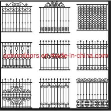 Custom Design High Quality Metal Wrought Iron Fence