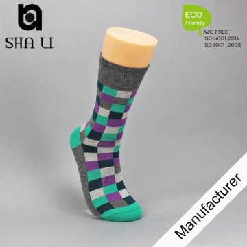 good quality wholesale custom Bamboo men crew socks