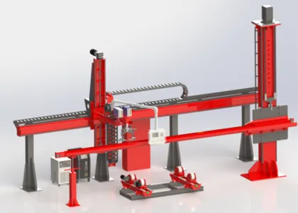 Automatic Welding Equipment for Side Beam Series