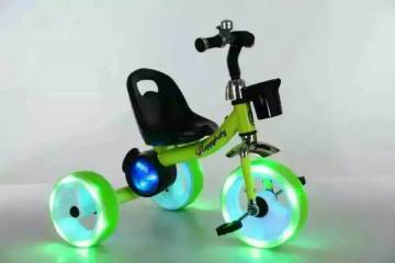 Children Tricycle with Light Wheels and Music