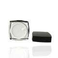 square jar osmetic cream jar with lid