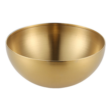 Stainless Steel Round Dish Salad Bowl