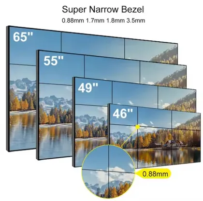 Lcd panel advertising display screen