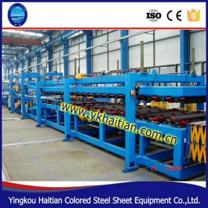 Automtaic Sandwich Panel Machine, EPS sandwich panel machine, PU sandwich panel machine