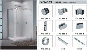 Bathroom Sliding Glass Door Hanging System Yg-509