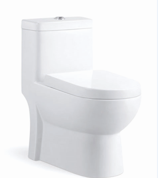 Simple Elegante baño Siphon One Piece WC