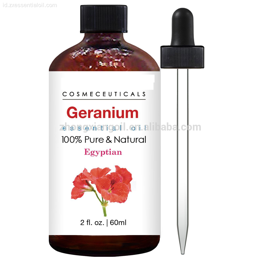 Sesuaikan Label Minyak Atsiri Geranium