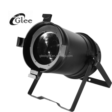 GLEE Stage Theatre Auto Motorized Zoom 200W White COB LED PAR 64 Light: High-Power Lighting Solution for Professional Performances