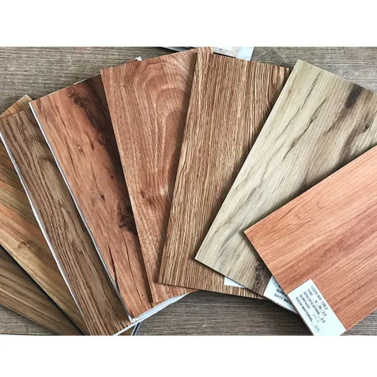 Indoor usage vinyl flooring lvt dryback click