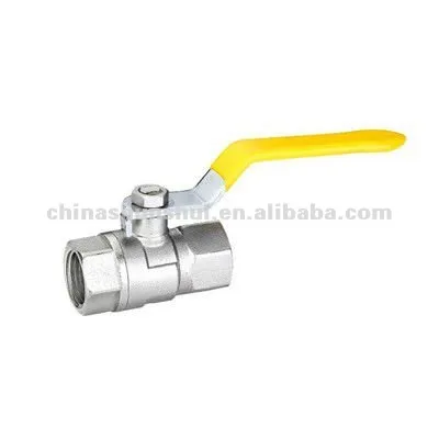 SSF30010 cf8m ball valve nickel plating long handle one way valve