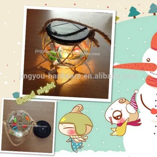 Romantic Decorative newest glass solar sun jar solar jor