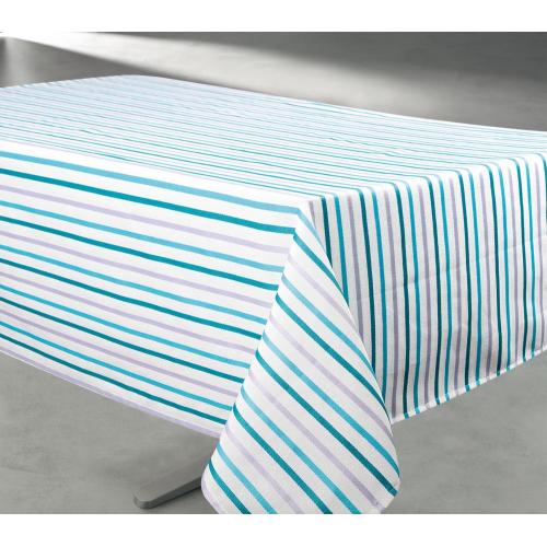 Une nappe à motifs rectangulaires