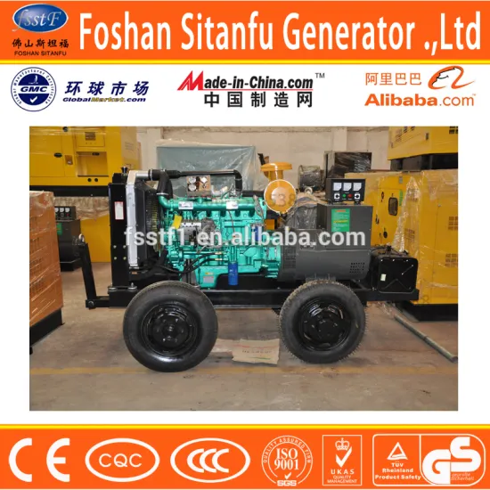 150kw/187kva trailer diesel generator set