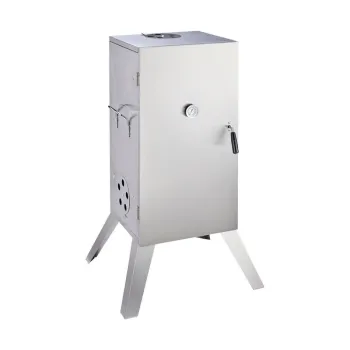 Outdoor Stainless Steel Fish Vertical Smoker BBQ Grill Charcoal Smoker