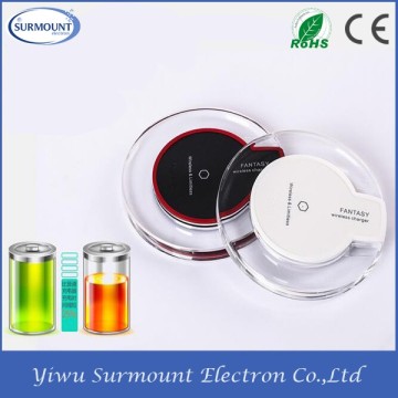 2016 new technology qi wireless charger for Samsung galaxy 6/6 edge
