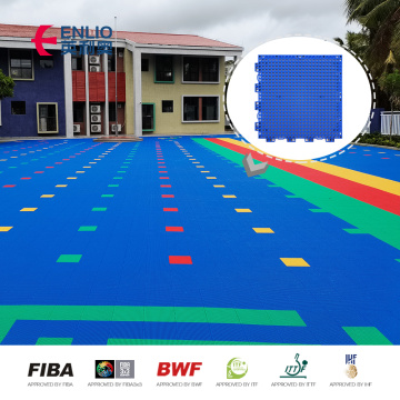 Colorful Sports Surface for School Use