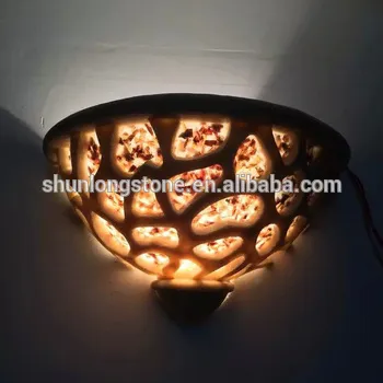 Artificial Stone Lantern wall lamp,Artificial sandstone Sculpture