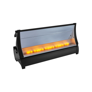 Luz de ciclorama LED de 300W DMX versión inclinable 7 colores