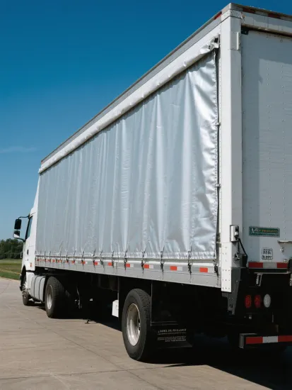 PVC Coated Tarpaulin for Truck Side Curtain Covers
