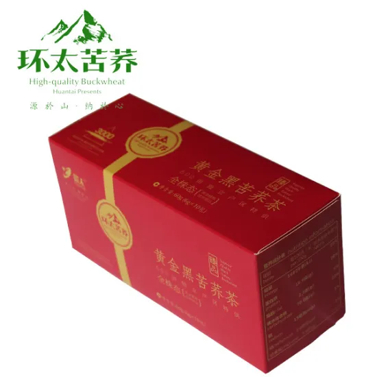 60g whole plant golden quality black tartary buckwheat tea--gift chinese tea