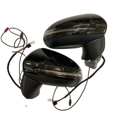 Black Car Mirror for Mercedes-Benz C-Class W205/C205 Coupe 2014-2021