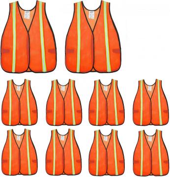 reflectable safety vests with high-light reflective tapes