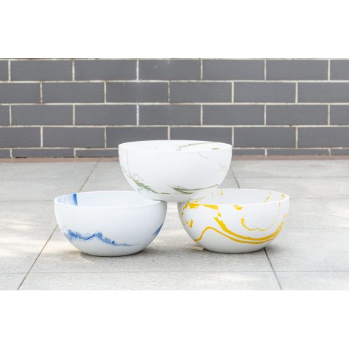 দ্বি-রঙের বৃত্তাকার ফুলের ধারক