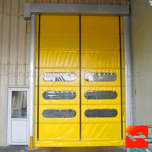 I-Speed ​​Speed ​​Folding Up I-Roller Shutter Door