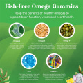 Дети Omega Dha Gummies Lemon Orange Farvors