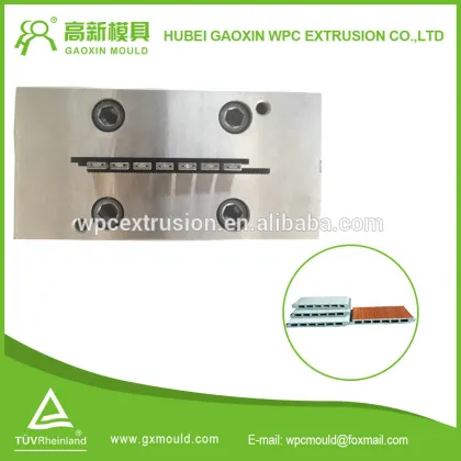 WPC(Wood Plastic Composite Extrusion Mould for Decking with JWELL/JNHU/BEIER Machinery