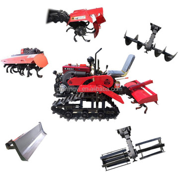 Jualan Panas Traktor Pertanian Mini yang Boleh Dipercayai &amp; Terjangkau: Model 25HP hingga 35HP Crawler &amp; Garden