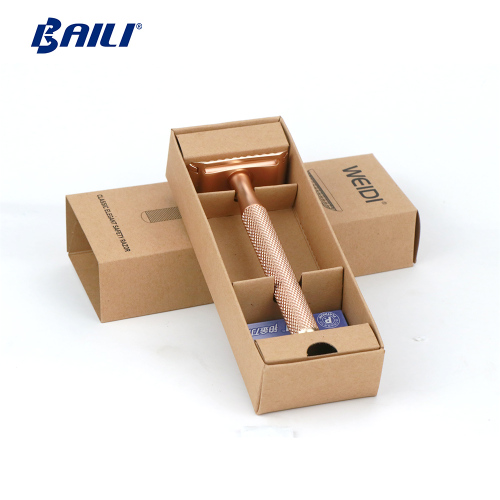 Baili Gold Safety Razor Razor Razors Shave Shave الحلاقة