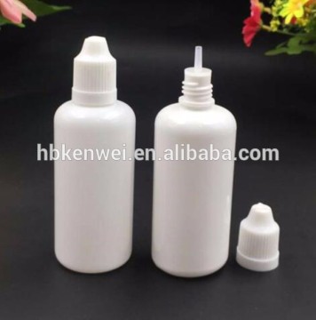 60ml pet wide mouth plastic childproof cap dropper bottle for e cig oil packing