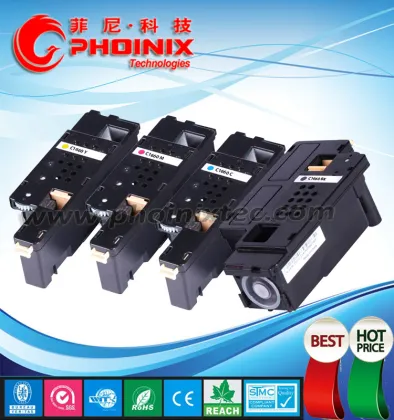 Printing Color Toner Cartridge Compatible for Dell C1660 / 332-0399 , Dell Printer C1660W