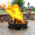 Firepit de bois en gros bon marché rond