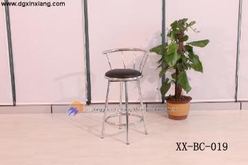 Metal and PVC bar chair