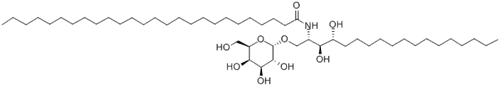 Hexacosanamide,N-[(1S,2S,3R)-1-[(a-D-galactopyranosyloxy)methyl]-2,3-dihydroxyheptadecyl] CAS 158021-47-7