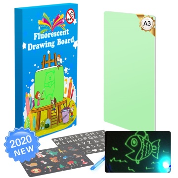 Tablero de dibujo fluorescente para niños