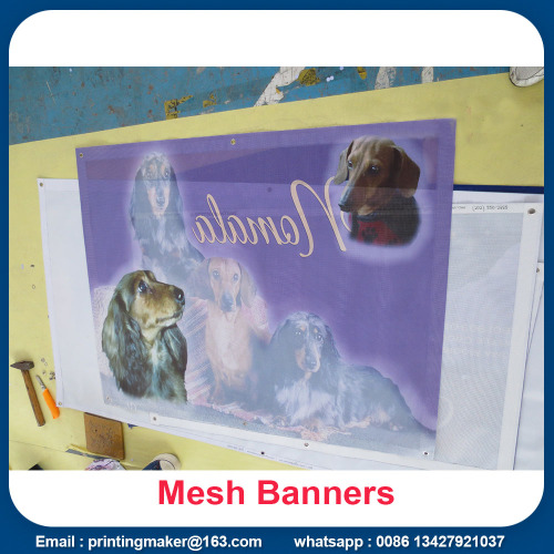 PVC Vinyl Mesh Banners for Construction Sites