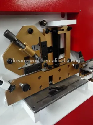 Hydraulic Iron Worker Pressing and Cutting Machine Composite Punching and Shearing Machine