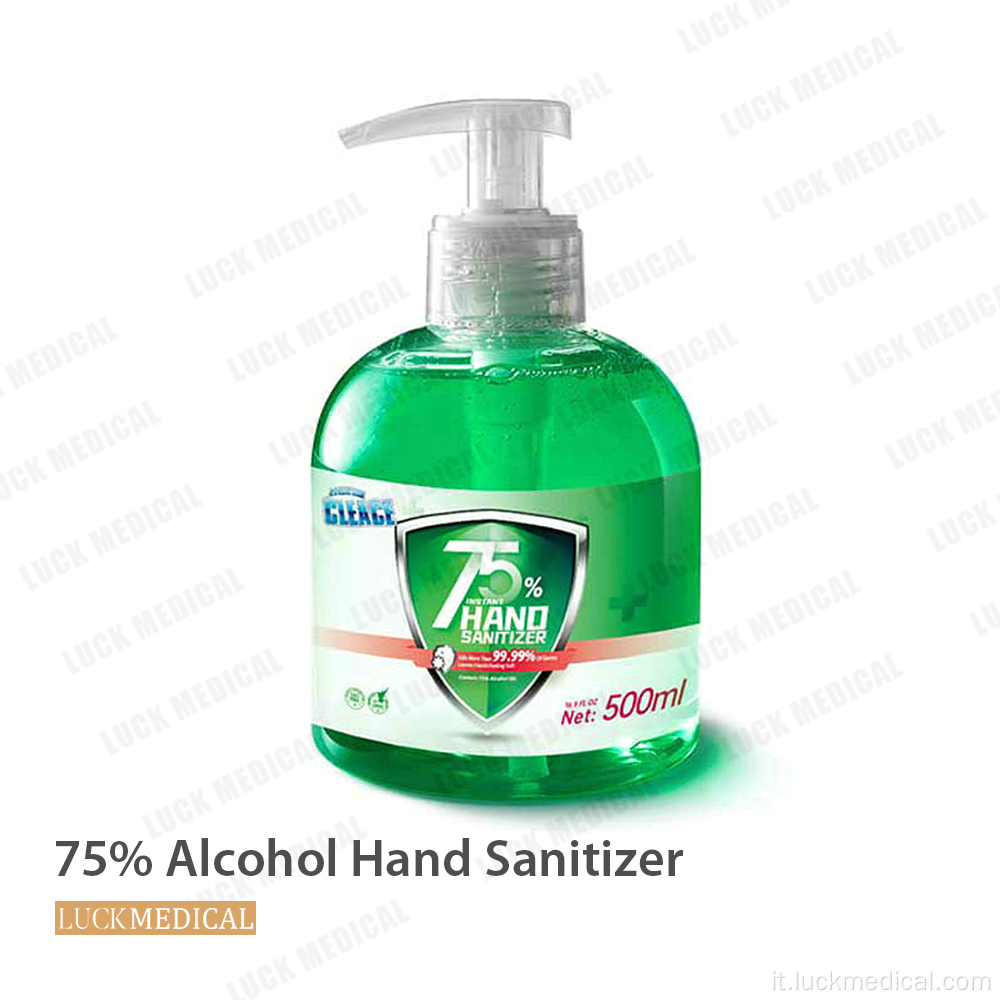 75% di alcol per alcol un gel di disinfezione per disinfezione per disinfezione per disinfezione alcolica alcolica