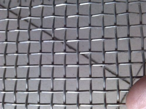 SS scrimped wire mesh