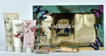 Hot selling sweet love perfume gift set for sexy lady in city