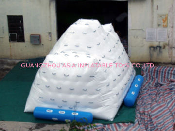 Beach Park,  Swimming Park 3 Sides Climbing Wall Inflatable Iceberg