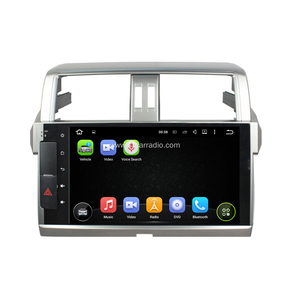 deckless Android 6.0 car DVD for PRADO 2015